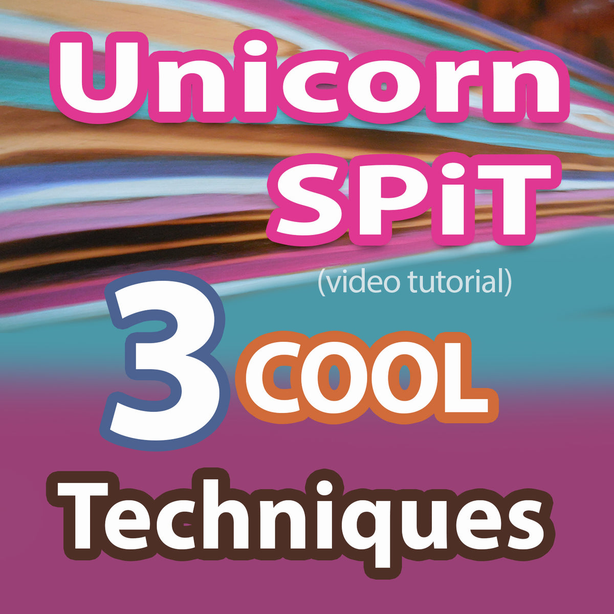 How to Create a Beautiful Unicorn Spit Side-by-Side Technique - All Things  New Again