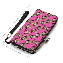 Load image into Gallery viewer, Wristlet Wallet and Phone Purse Handbag, Harry the Sloth