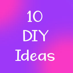 10 DIY Art Ideas to try! FUN Ideas