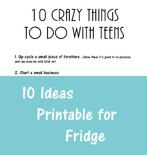 things to do when bored for teens