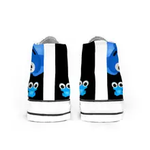 Load image into Gallery viewer, Who let the Frogs out?  Unisex High Top Canvas Shoes