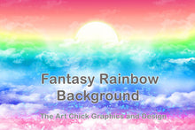 Load image into Gallery viewer, pastel rainbow background image