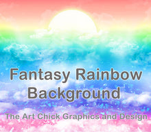 Load image into Gallery viewer, pastel rainbow background